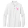Women's Silk Touch Long Sleeve Polo Thumbnail